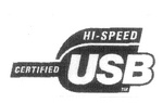 HI-SPEED CERTIFIED USB