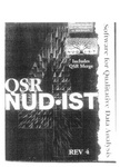 QSR NUD.IST SOFTWARE FOR QUALITATIVE DATA ANALYSIS