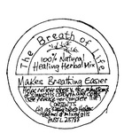 THE BREATH OF LIFE MAKES BREATHING EASIER 100% NATURAL HEALING HERBAL MIXED