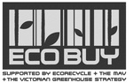 ECO BUY SUPPORTED BY ECORECYCLE + THE MAV + THE VICTORIAN GREENHOUSESTRATEGY