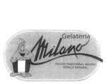 MILANO  GELATERIA ITALIAN TRADITIONAL RECIPES TOTALLY NATURAL