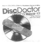 DISC DOCTOR DVD/CD REPAIR KIT STOP THROWING YOUR CD'S AWAY REPAIRS CD'S, DVD'S, CDROM'S, PLAYSTATION GAMES & MP3'S