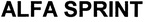 ALFA SPRINT