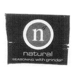 N NATURAL SEASONING WITH GRINDER