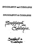 SNUGGLEPOT AND CUDDLEPIE ; SNUGGLEPOT & CUDDLEPIE