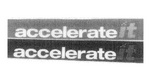 ACCELERATEIT
