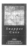 SNAPPER COVE 2002 UNWOODED CHARDONNAY