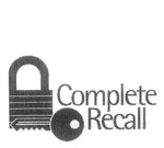 COMPLETE RECALL