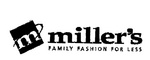 M MILLER'S FAMILY FASHION FOR LESS