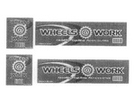WHEELS @ WORK QUALITY CYCLING ACCESSORIES MADE IN CHINA ; WHEELS @ WORK QUALITY CYCLING ACCESSORIES MADE IN TAIWAN