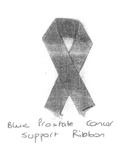 BLUE PROSTATE CANCER SUPPORT RIBBON