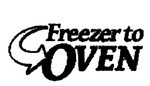 FREEZER TO OVEN