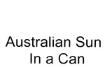 AUSTRALIAN SUN IN A CAN