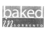 BAKED IN SORRENTO